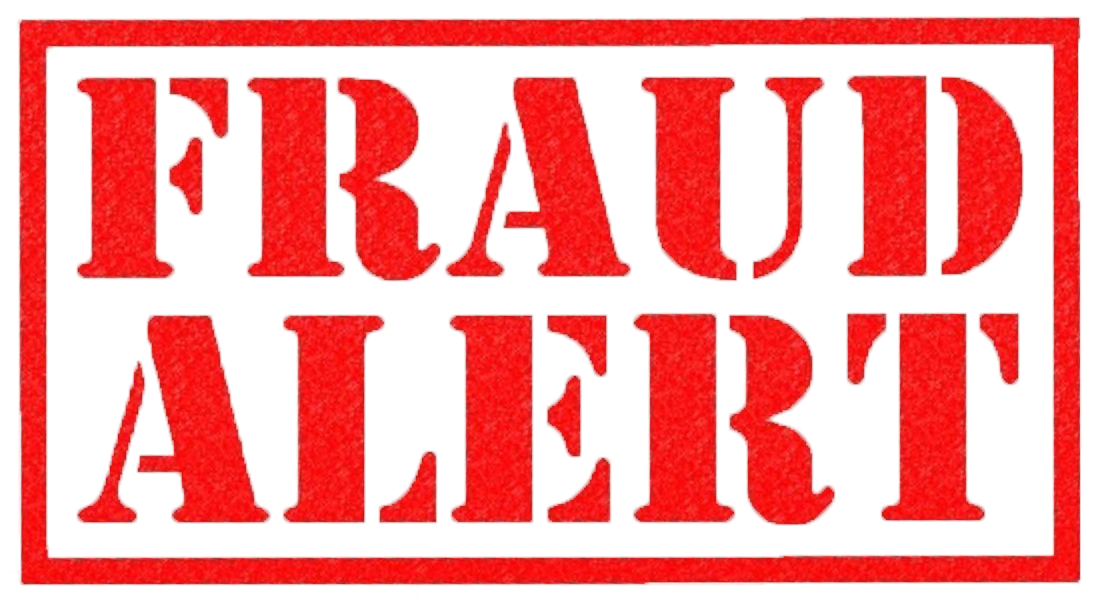 Fraud warning